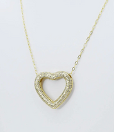 Heart Outline Necklace